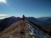 Dal Rif. Capanna 2000 al Passo di Valmora e in Cima Camplano il 27 novembre 2011 - FOTOGALLERY